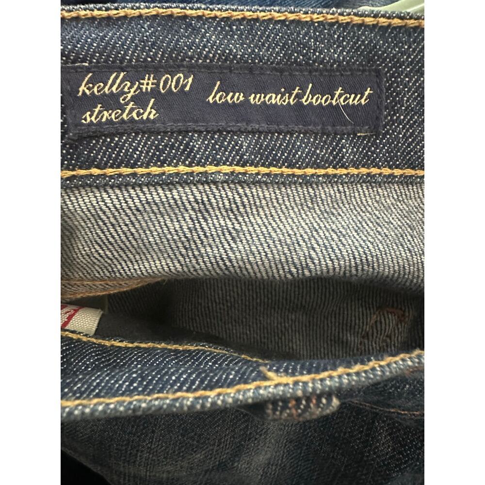 CITIZENS OF HUMANITY Kelly #001 Low Waist Bootcut Denim Stretch Jeans COH Sz 27 - Picture 3 of 8